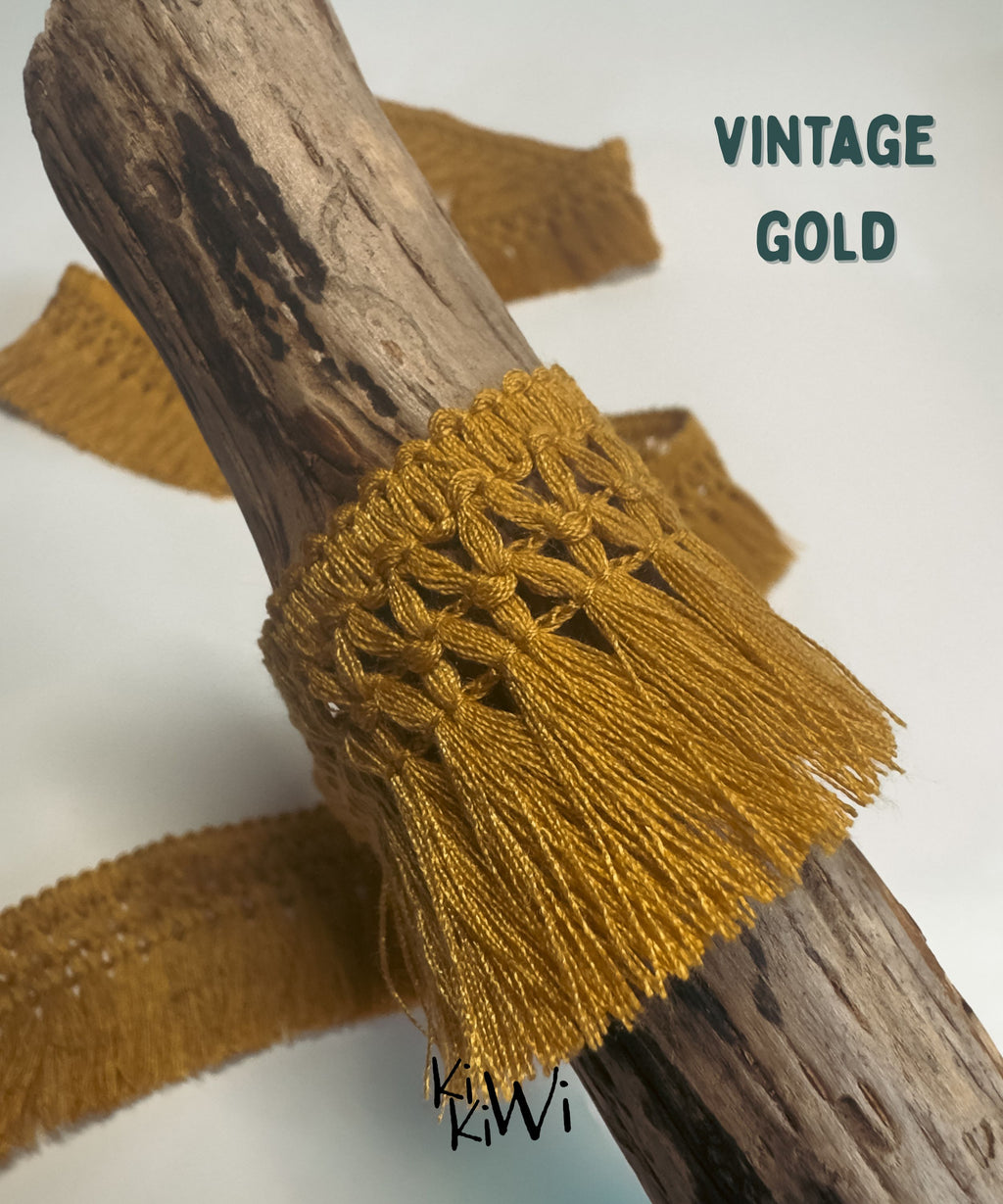 Natural Cotton Fringe Trim