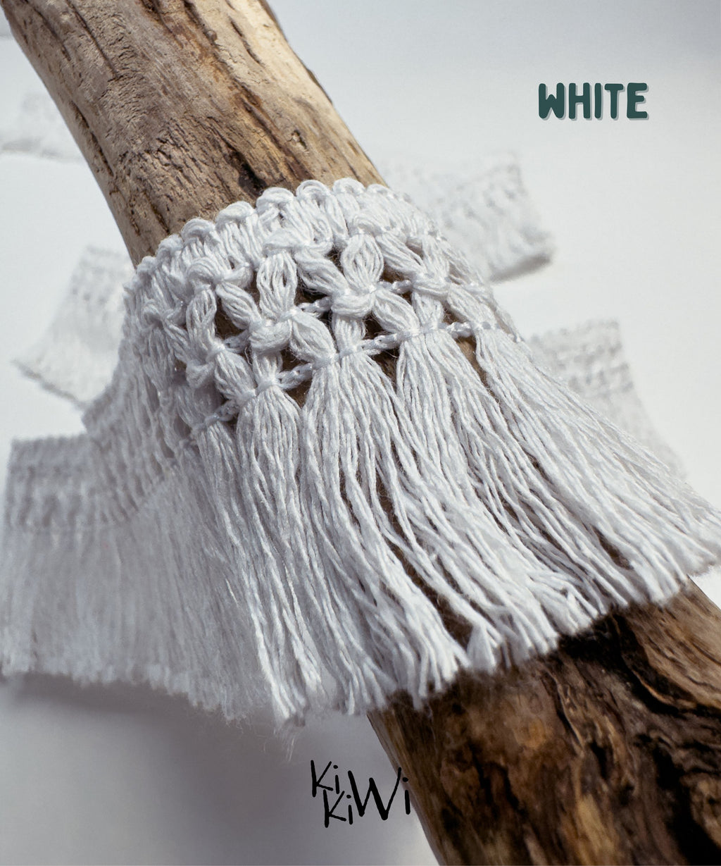 Natural Cotton Fringe Trim