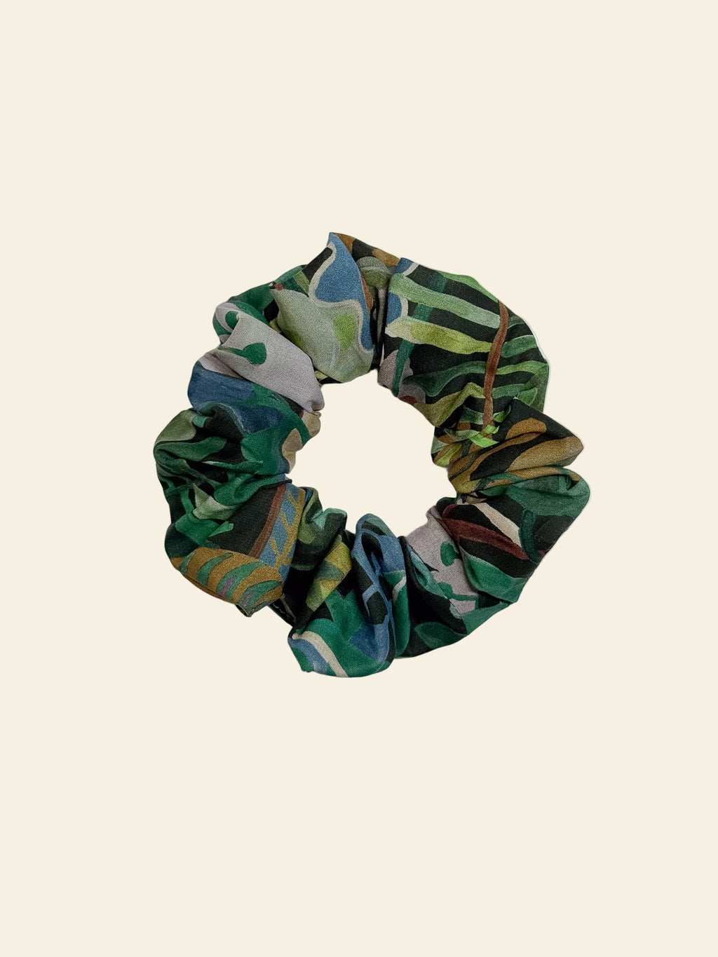 Tropical scrunchie by Kikiwi