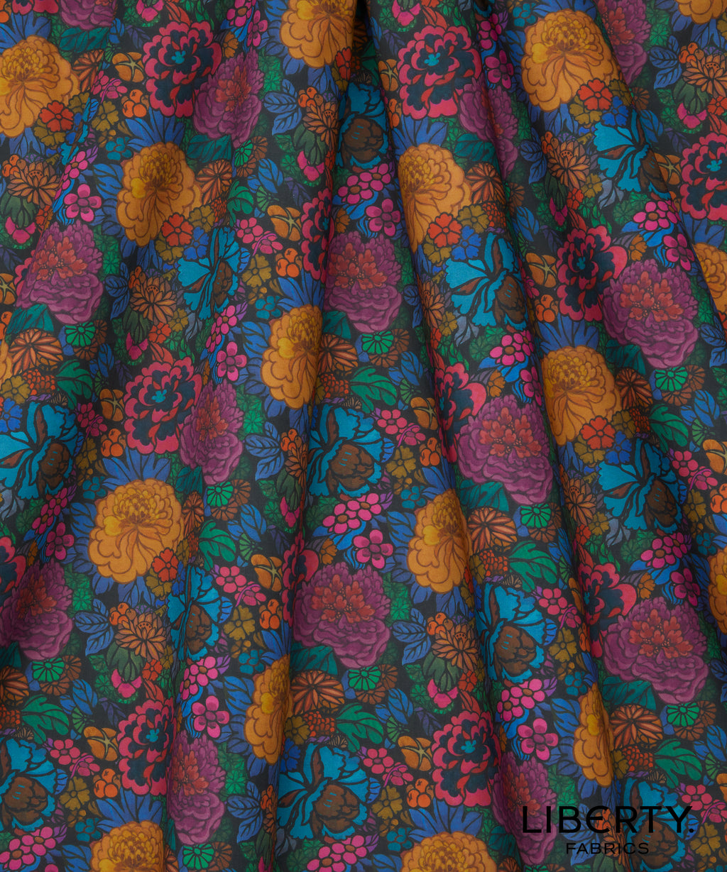 heritage garden tana lawn cotton by liberty fabrics