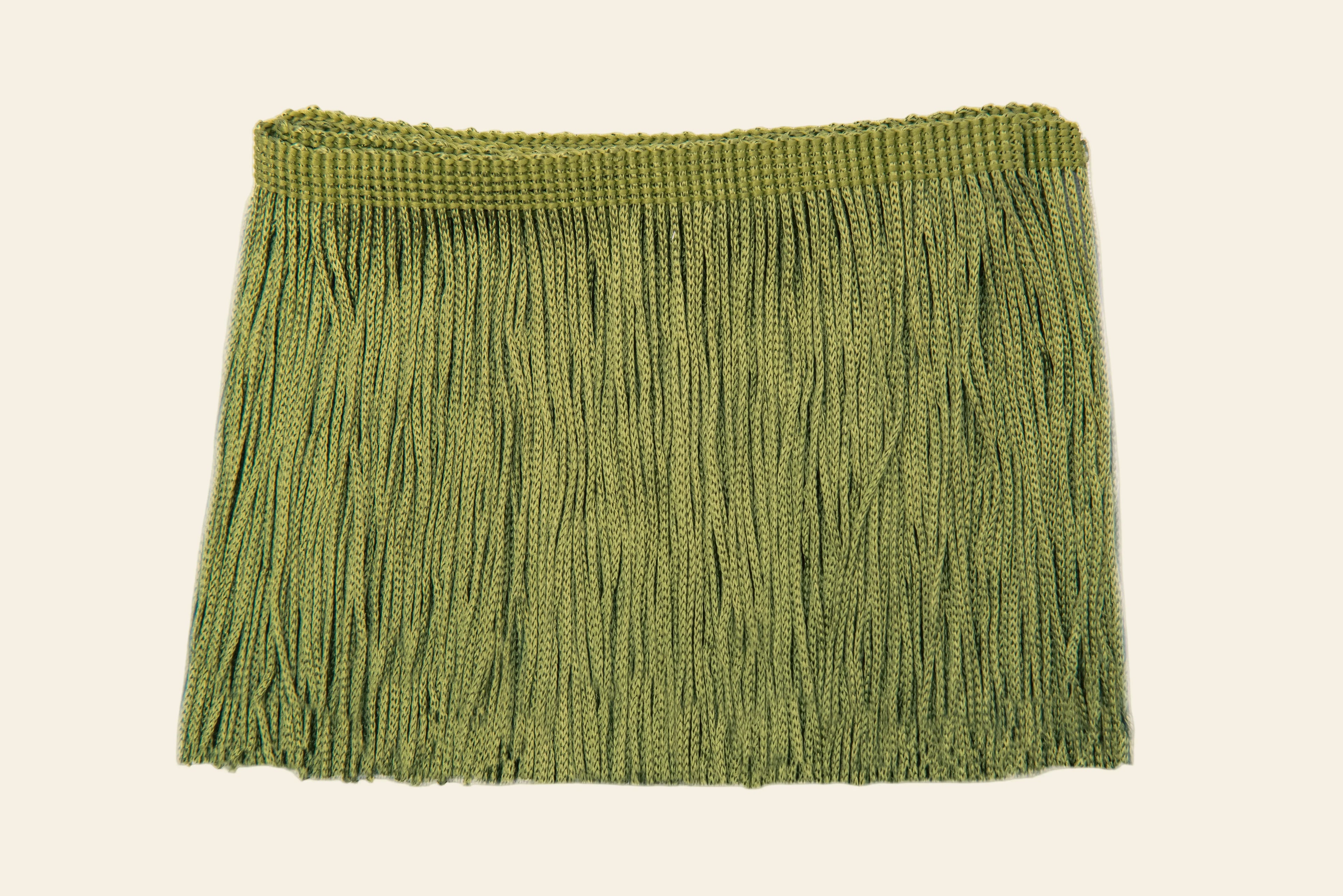 moss decorative fringe trim for crafters makers and DIY