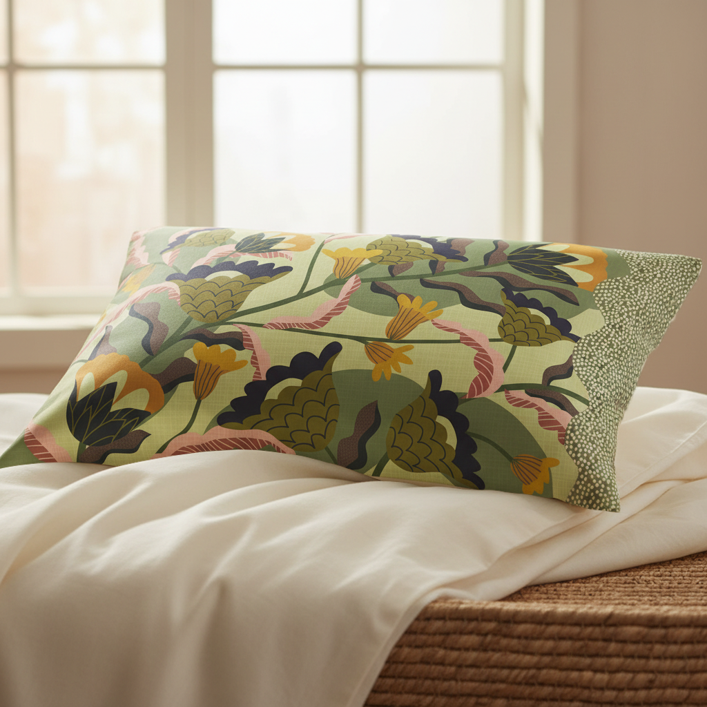 'Nana' mulberry silk pillowcase