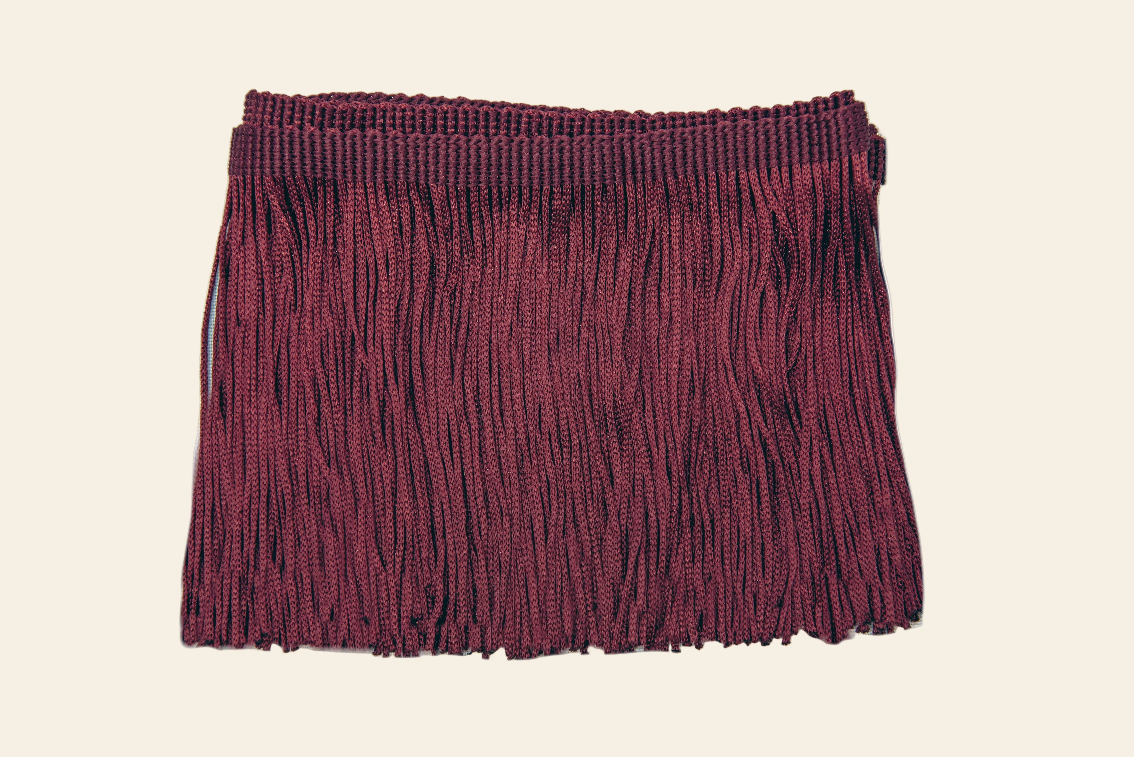 burgundy wine fringe trim for makers
