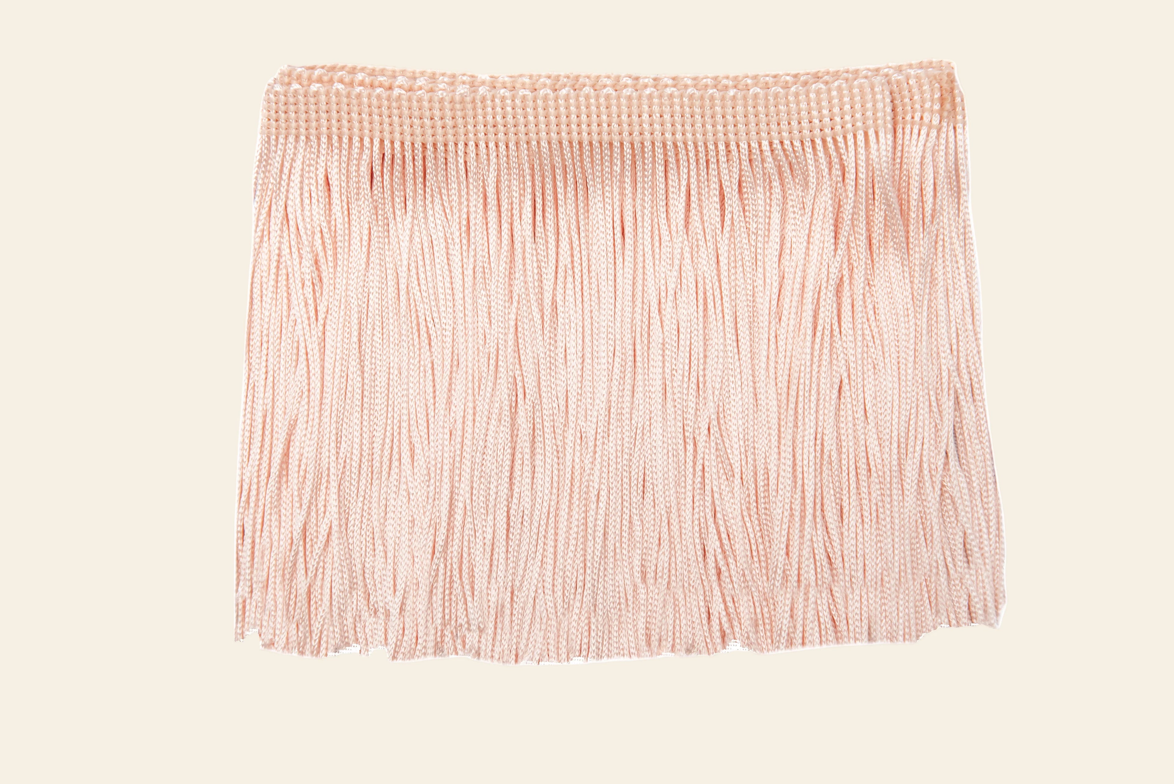 champagne fringe decorative trim for makers DIY